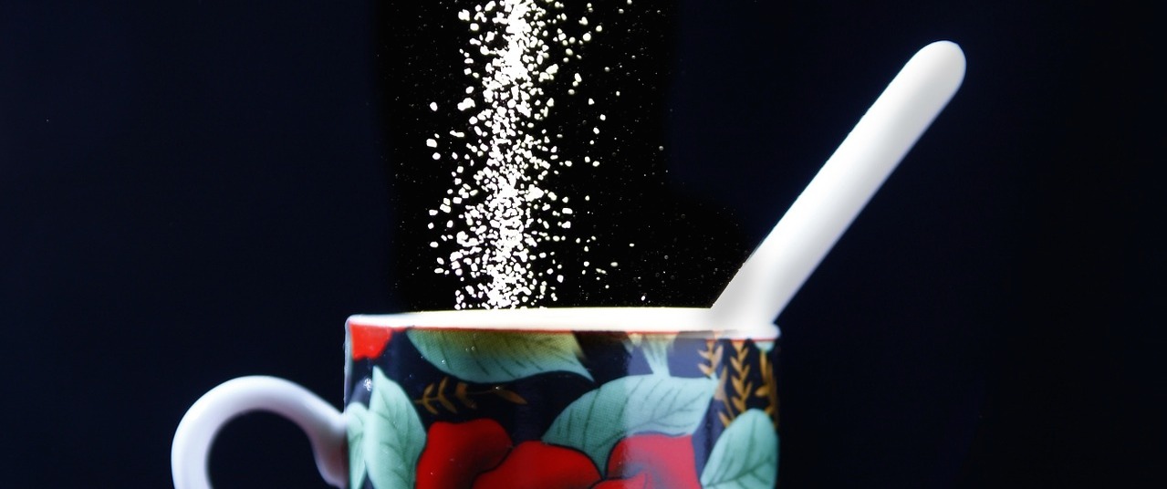 How much sugar is there in a glass of a powdered mix drink? Alaska