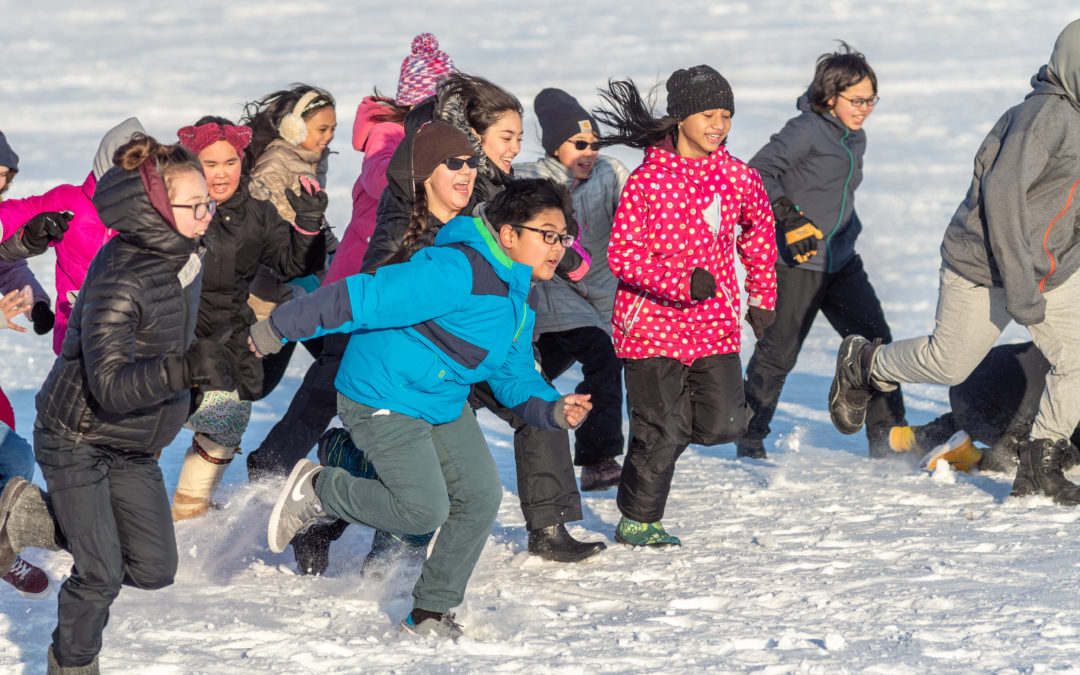 Watch Alaska kids get out and play in many ways and all kinds of weather